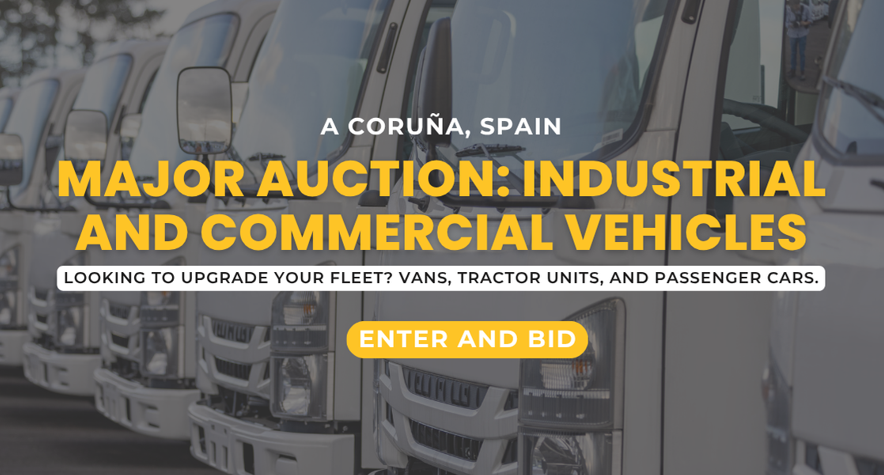 Set of vehicles, machinery and company furniture in Bexo, A Coruña.- Commercial Court No. 2 of A Coruña